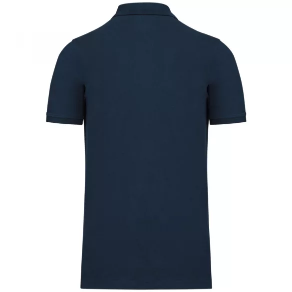 ka2025 - Tricou polo adult barbat - bumbac organic pique 180gr. - KARIBAN [Navy]