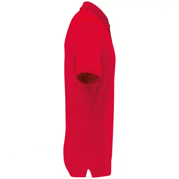 ka2025 - Tricou polo adult barbat - bumbac organic pique 180gr. - KARIBAN [Red]