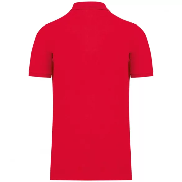 ka2025 - Tricou polo adult barbat - bumbac organic pique 180gr. - KARIBAN [Red]