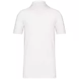 ka2025 - Tricou polo adult barbat - bumbac organic pique 180gr. - KARIBAN [White]