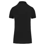 ka2026 - Tricou polo adult dama - bumbac organic pique 180gr. - KARIBAN [Black]