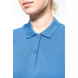 ka2026 - Tricou polo adult dama - bumbac organic pique 180gr. - KARIBAN [Black]