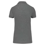 ka2026 - Tricou polo adult dama - bumbac organic pique 180gr. - KARIBAN [Grey Heather]