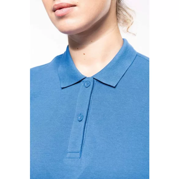 ka2026 - Tricou polo adult dama - bumbac organic pique 180gr. - KARIBAN [Grey Heather]