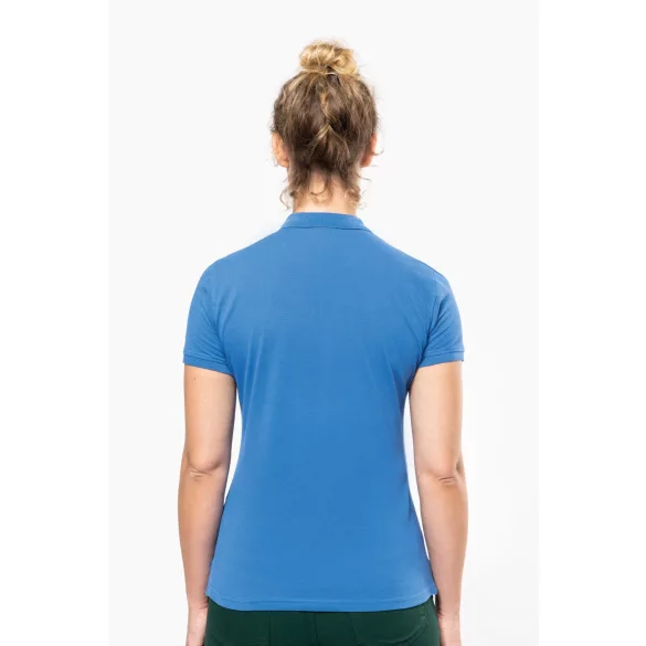ka2026 - Tricou polo adult dama - bumbac organic pique 180gr. - KARIBAN [Grey Heather]
