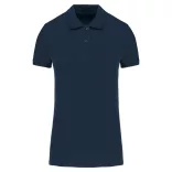 ka2026 - Tricou polo adult dama - bumbac organic pique 180gr. - KARIBAN [Navy]