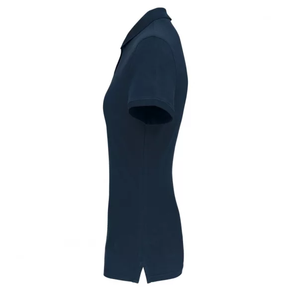 ka2026 - Tricou polo adult dama - bumbac organic pique 180gr. - KARIBAN [Navy]