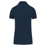 ka2026 - Tricou polo adult dama - bumbac organic pique 180gr. - KARIBAN [Navy]