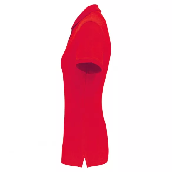 ka2026 - Tricou polo adult dama - bumbac organic pique 180gr. - KARIBAN [Red]