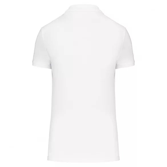 ka2026 - Tricou polo adult dama - bumbac organic pique 180gr. - KARIBAN [White]