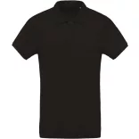 ka209-Tricou-polo-adult-barbat-bumbac-organic-pique-KARIBAN-Black