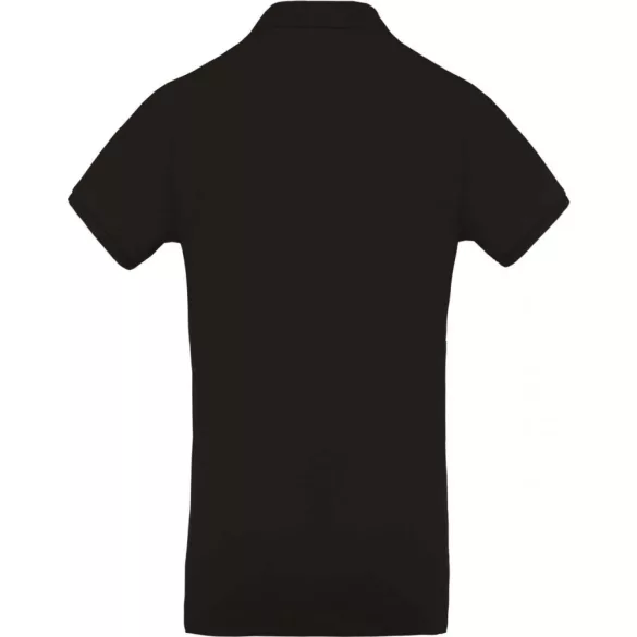 ka209-Tricou-polo-adult-barbat-bumbac-organic-pique-KARIBAN-Black