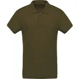 ka209-Tricou-polo-adult-barbat-bumbac-organic-pique-KARIBAN-Mossy-Gree