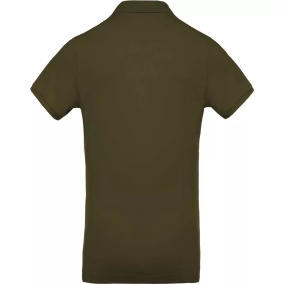 ka209-Tricou-polo-adult-barbat-bumbac-organic-pique-KARIBAN-Mossy-Gree