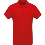 ka209-Tricou-polo-adult-barbat-bumbac-organic-pique-KARIBAN-Red