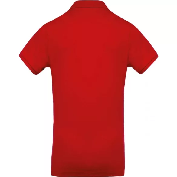 ka209-Tricou-polo-adult-barbat-bumbac-organic-pique-KARIBAN-Red