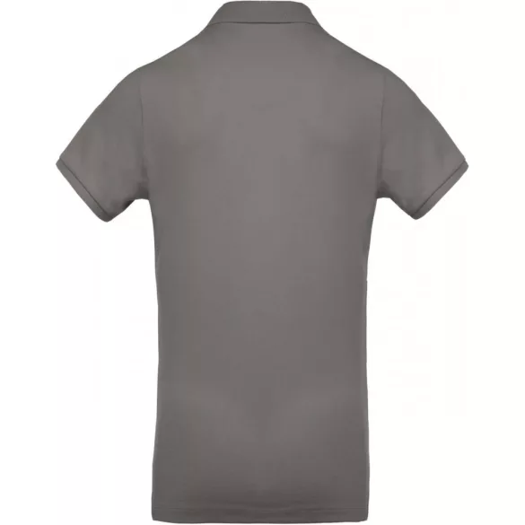 ka209-Tricou-polo-adult-barbat-bumbac-organic-pique-KARIBAN-Storm-Grey