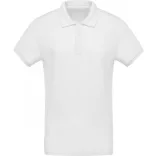 ka209-Tricou-polo-adult-barbat-bumbac-organic-pique-KARIBAN-White