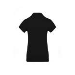 ka210bl-Tricou-polo-adult-dama-Kariban-Organic-Pique-Black