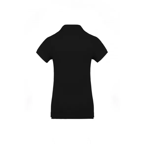 ka210bl-Tricou-polo-adult-dama-Kariban-Organic-Pique-Black