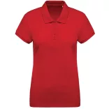 ka210re-Tricou-polo-adult-dama-Kariban-Organic-Pique-Red