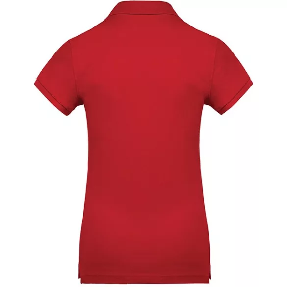 ka210re-Tricou-polo-adult-dama-Kariban-Organic-Pique-Red