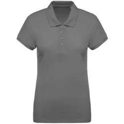 ka210stgr-Tricou-polo-adult-dama-Kariban-Organic-Pique-Storm-Grey
