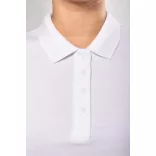 ka210wh-Tricou-polo-adult-dama-Kariban-Organic-Pique-White