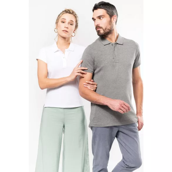 ka210wh-Tricou-polo-adult-dama-Kariban-Organic-Pique-White