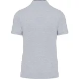 ka223-Tricou-polo-adult-barbat-guler-MANDARIN-KARIBAN-Oxford-Grey-Blac