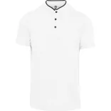 ka223-Tricou-polo-adult-barbat-guler-MANDARIN-KARIBAN-White-Navy