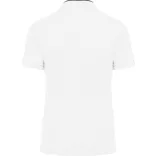 ka223-Tricou-polo-adult-barbat-guler-MANDARIN-KARIBAN-White-Navy