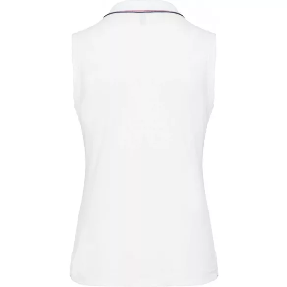 ka224-Tricou-polo-fara-maneci-adult-dama-KARIBAN-SLEEVELESS-White-Navy