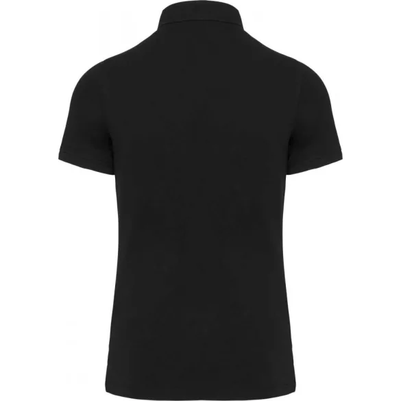 ka225-Tricou-polo-adult-barbat-KARIBAN-STUD-PIQUE-Black