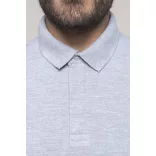 ka225-Tricou-polo-adult-barbat-KARIBAN-STUD-PIQUE-Black