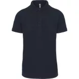 ka225-Tricou-polo-adult-barbat-KARIBAN-STUD-PIQUE-Navy