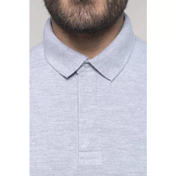 ka225-Tricou-polo-adult-barbat-KARIBAN-STUD-PIQUE-Navy