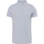 ka225-Tricou-polo-adult-barbat-KARIBAN-STUD-PIQUE-Oxford-Grey