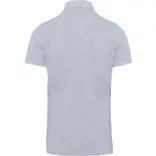 ka225-Tricou-polo-adult-barbat-KARIBAN-STUD-PIQUE-Oxford-Grey