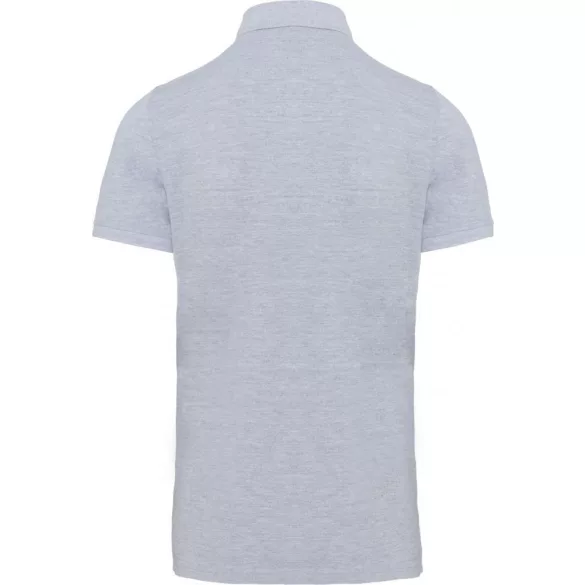 ka225-Tricou-polo-adult-barbat-KARIBAN-STUD-PIQUE-Oxford-Grey