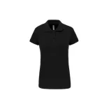 ka240 - Tricou polo adult dama Kariban Brooke [Black]