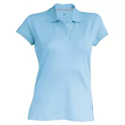 ka242-Tricou-polo-adult-dama-Kariban-Pique-Sky-Blue