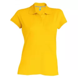 ka242-Tricou-polo-adult-dama-Kariban-Pique-Yellow