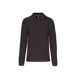ka243-Bluza-polo-adult-barbat-Kariban-Pique-Dark-Grey