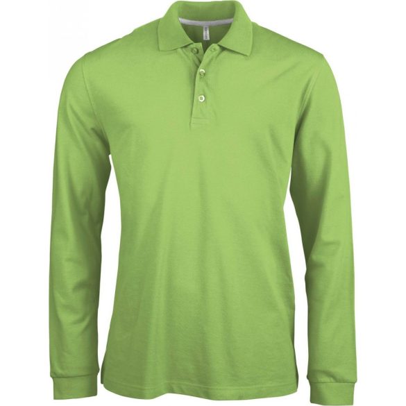 ka243-Bluza-polo-adult-barbat-Kariban-Pique-Lime