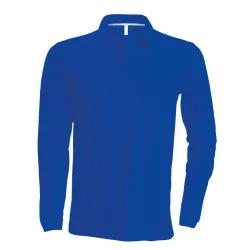 ka243-Bluza-polo-adult-barbat-Kariban-Pique-Light-Royal-Blue