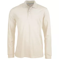 ka243-Bluza-polo-adult-barbat-Kariban-Pique-Light-Sand
