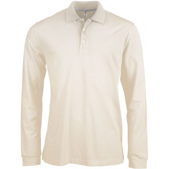ka243-Bluza-polo-adult-barbat-Kariban-Pique-Light-Sand