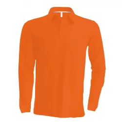 ka243-Bluza-polo-adult-barbat-Kariban-Pique-Orange