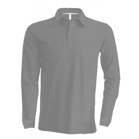 ka243-Bluza-polo-adult-barbat-Kariban-Pique-Oxford-Grey